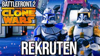 Rekruten  Star Wars The Clone Wars Folge in Battlefront 2  212th Cinematics [upl. by Ianej]