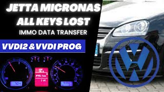 Jetta Micronas Cluster Writing Immo Data Service Eeprom Dump [upl. by Ettesyl]