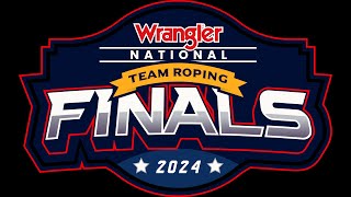 Wrangler Team Roping Championships 24 Wedenday [upl. by Rodge236]