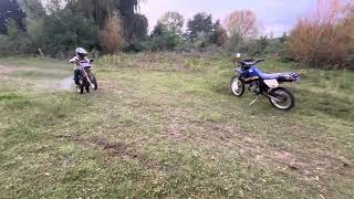 Piwi 80 pw 80 yamaha wheeling machine Val 8 ans entraînement [upl. by Aneeras631]