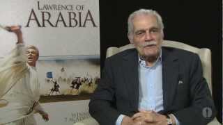 Omar Sharif on quotLawrence of Arabiaquot [upl. by Yttik658]