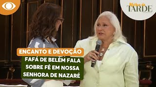 Fafá de Belém celebra a preparação do Círio de Nazaré quotAmor tão grandequot [upl. by Etheline]