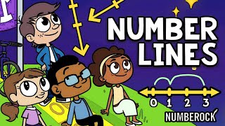 Number Lines Song  Adding and Subtracting on a Number Line [upl. by Acired]