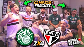 React Palmeiras 2x4 São Paulo  Melhores momentos  Gols  Supercopa do Brasil [upl. by Terle]