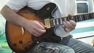 Guitar Solo Blues Fusion Improvisation C Minor [upl. by Virnelli23]