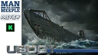 Uboot Phalanx Games Preview by Man Vs Meeple [upl. by Enahs]