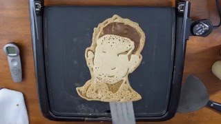 This Vegan Celebrity Pancake Art Will Blow Your Mind [upl. by Ydnac]