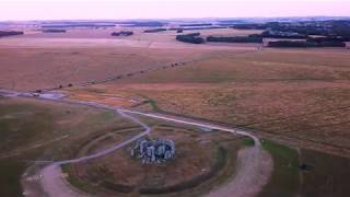 Drone over Stonehenge 4K HD [upl. by Lazor68]