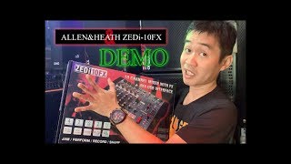 AllenampHeath ZEDi10FX Bàn Mixer hoàn hảo cả home recording và KARAOKE [upl. by Naawaj999]