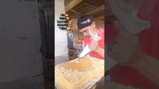 making yema cake heart disign❤️fypシ゚viral reelsvideo reels [upl. by Hannala]