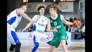 Rokas Jokubaitis 13 game highlights quotBBBquot CHALLENGE GAMES 09012018 [upl. by Haland]