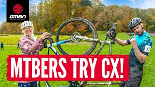 We Tried Racing Cyclocross  Are MTBers Better Than Roadies [upl. by Nihs]