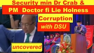 National Security Min Dr Crab amp PM doctor fi Lie Holness corruption DSU uncovered [upl. by Siuqramed242]