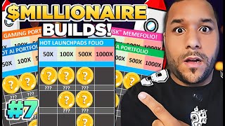 🔥 50X  1000X MILLIONAIRE Portfolio BUILDS YOURE 100 MAKING MONEY GUARANTEED  Part 7 [upl. by Ainud188]