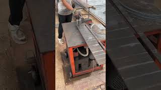 Construction steel bar bending process [upl. by Robenia]