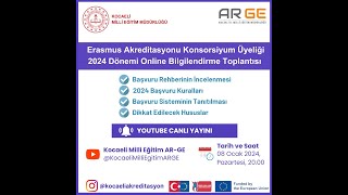 Erasmus Akreditasyon 4 Dönem Başvuru Bilgilendirme [upl. by Aianat]