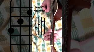 JAWNY  Honeypie  Ukulele Chords 🎶 jazz jawny honeypie ukulele funk [upl. by Gambrell]