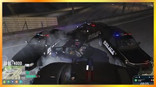 4HEAD And Vingle Get Chased By Whole PD  NoPixel 40 GTA RP [upl. by Millham]