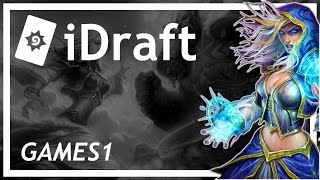 Hearthstone iDraft  PREVIEW  Gameplay Part 1 Mage Arena [upl. by Nhguaval]