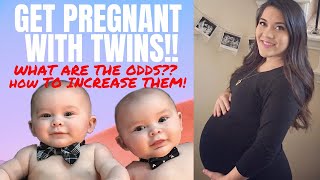 HOW TO GET PREGNANT WITH TWINS amp CHANCES OF HAVING TWINS NATURALLY [upl. by Leahkim633]