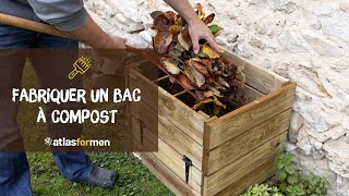 Comment fabriquer un composteur en bois pour son jardin [upl. by Dor533]