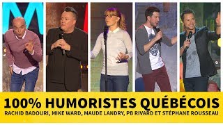 100 Humoristes québécois [upl. by Acihsay]