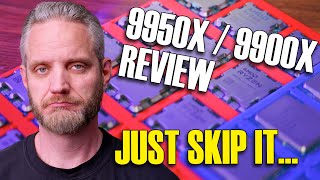 9950X  9900X CPU Review 21 CPUs Tested [upl. by Freeman]