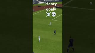 Henry goal 💀☠️👾🗿🔥🔥🔥🔥 [upl. by Nylavad]