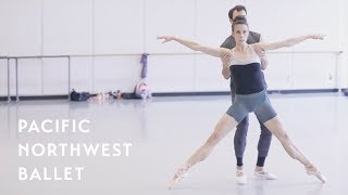 Ulysses Doves Red Angels rehearsal Pacific Northwest Ballet [upl. by Aubin]