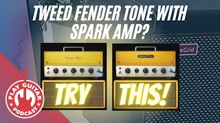 Tweed Fender Tone with Spark Amp TRY THIS [upl. by Cyn]