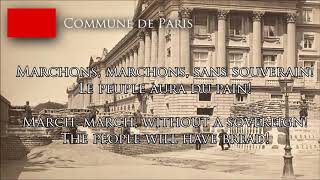 National Anthem of the Paris Commune 1871 ‒ “La Marseillaise de la Commune” English Subtitles [upl. by Akiehsat57]