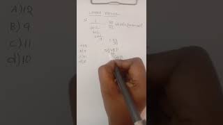 Ladder pattern Easy trick 👌Easy maths trick viral short trending shortCompetitive examsapdscttc [upl. by Cassie110]