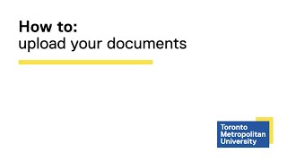 Howto Upload Your Documents [upl. by Strong]