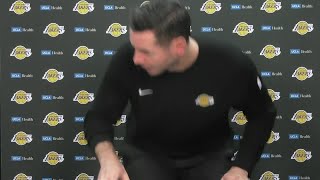 JJ Redick walks out of presser after Lakers loss to Grizzlies  NBA on ESPN [upl. by Jacklin191]