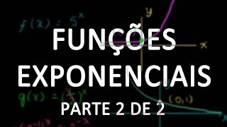 Funções exponenciais parte 2 [upl. by Arianie]