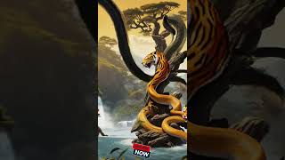 Amazing tigers giant snakes fighting sorts tiger snake Amazing giant fighting cat ai [upl. by Turro]