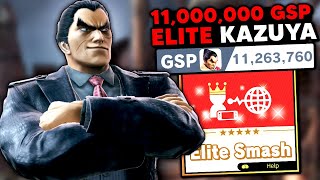 This is what an 11000000 GSP Kazuya looks like in Elite Smash [upl. by Annat]