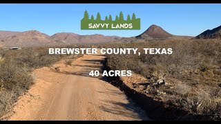 40 Acres of Texas Land Near the Terlingua Ranch Lodge [upl. by Einahpet471]