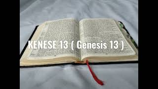 Tusi Paia Samoa Feagaiga Tuai KENESE 13  Genesis 13 [upl. by Handel]