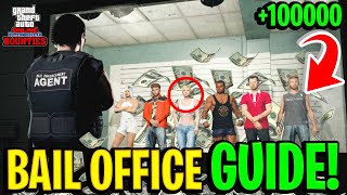 GTA Online BAIL OFFICE FULL Guide  Bounties MONEY Making BEST Locations amp MUCH MORE [upl. by Enyak]