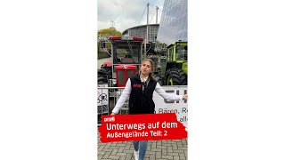 Unterwegs auf dem Außengelände Teil 1  Agritechnica mit Anouk 19 [upl. by Ennis]