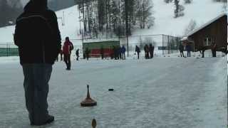 Eisstockschiessen in Grundlsee [upl. by Aneleasor872]