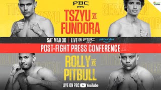 PostFight Press Conference  TszyuFundora amp RollyPitbull [upl. by Anot805]