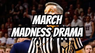 Refs Under Fire Controversial Foul Call in SamfordKansas March Madness Thriller [upl. by Lhary]