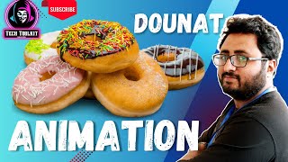 How I made this Donut commercial in After Effects Only 2D layers Urdu  Hindi [upl. by Ricketts863]