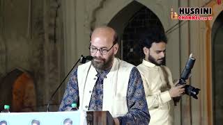 PROFANEES ASHFAQ SB  TAQREER WA NAZM  MAJLIS E CHEHELLUM  AT BADA IMAMBADA LKO [upl. by Sievert944]