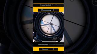 BEST ZYRO SENSITIVITY SETTINGS PUBGMOBILEBGMI shorts pubgmobile bgmi sensitivity [upl. by Jandy]