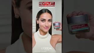 ¿Ácido hialurónico y salicílico en una rutina Descubre el duo Revitalift serum y gel crema [upl. by Yasmar]