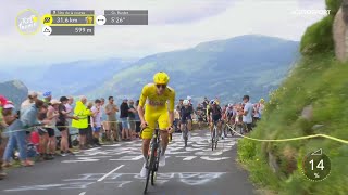 Résumé Étape 11 Tour de France 2024  Duel au Sommet entre Pogacar et Vingegaard  Cyclisme [upl. by Odranar]