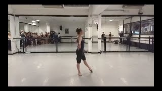 Grand Fouetté Sauté ballet class tutorial beginner [upl. by Dnalyag]